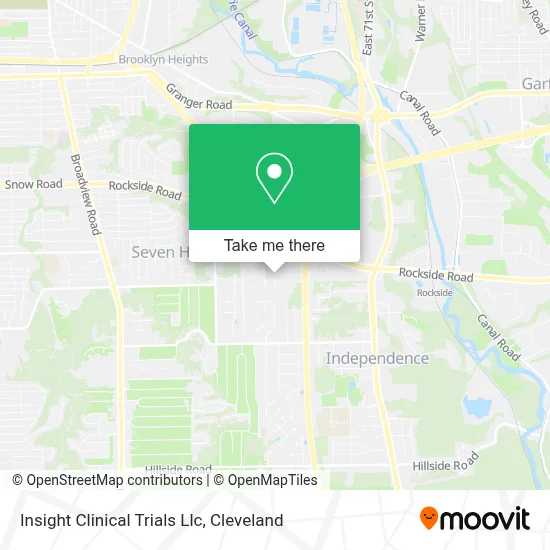 Insight Clinical Trials Llc map