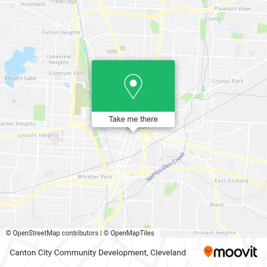Canton City Community Development map