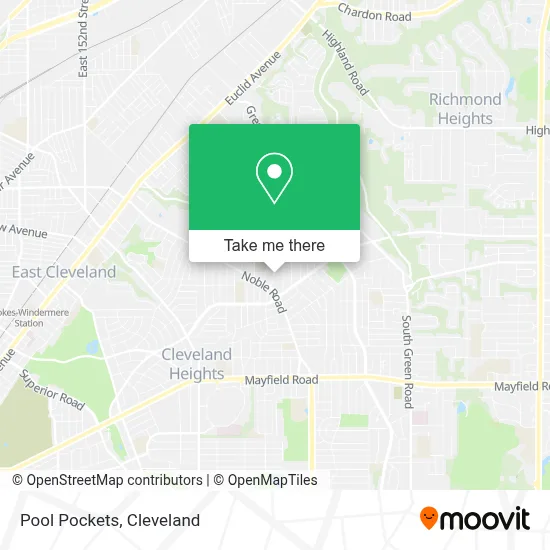 Pool Pockets map