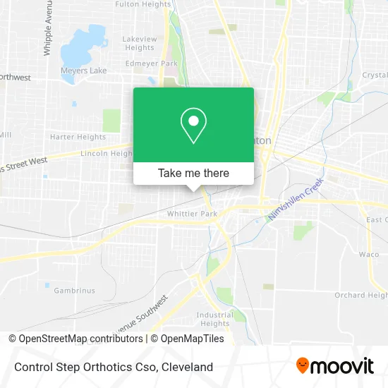 Control Step Orthotics Cso map