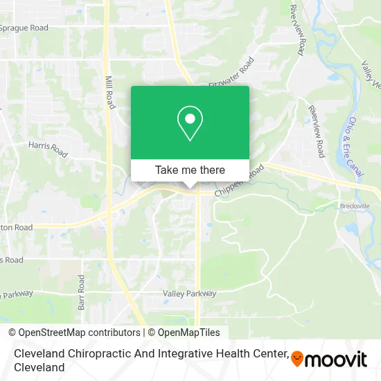 Cleveland Chiropractic And Integrative Health Center map