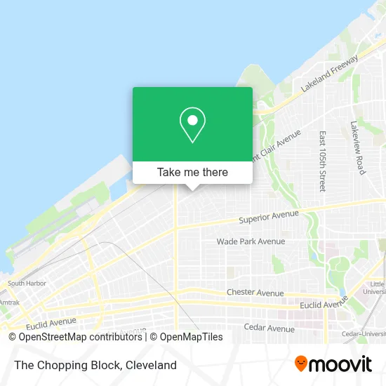 The Chopping Block map
