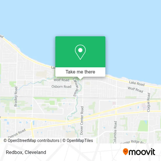 Redbox map