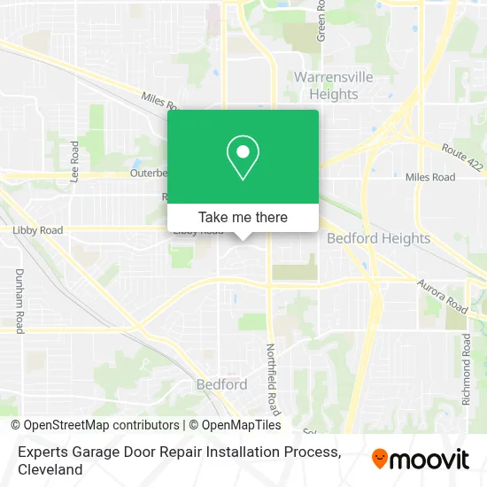 Experts Garage Door Repair Installation Process map