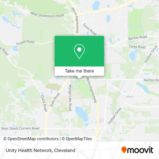 Unity Health Network map