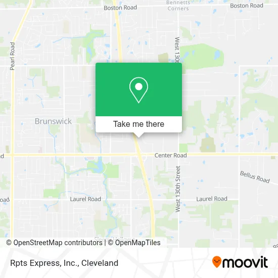 Rpts Express, Inc. map