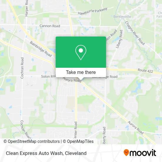Clean Express Auto Wash map