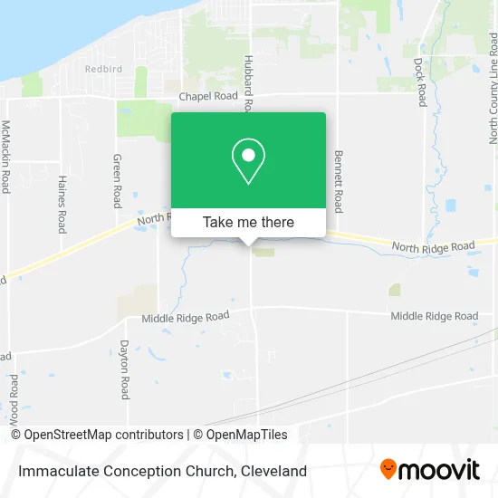 Immaculate Conception Church map