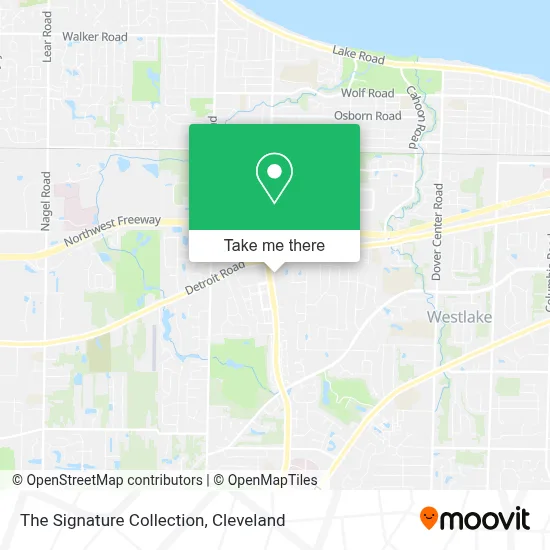 The Signature Collection map