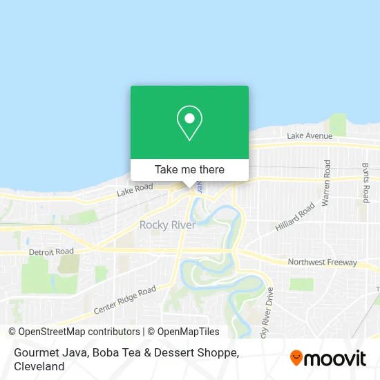 Gourmet Java, Boba Tea & Dessert Shoppe map