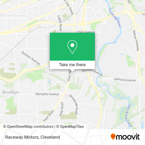Raceway Motors map