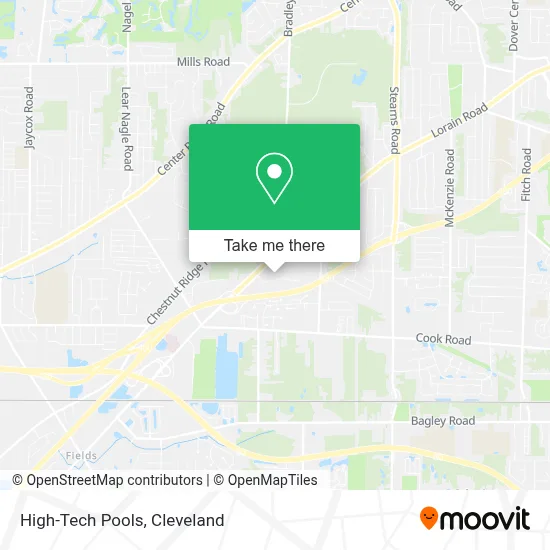High-Tech Pools map