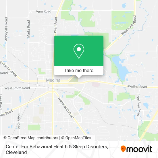 Center For Behavioral Health & Sleep Disorders map
