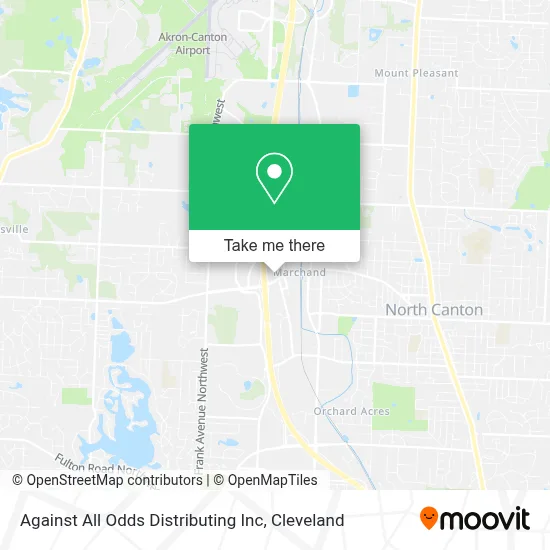 Against All Odds Distributing Inc map