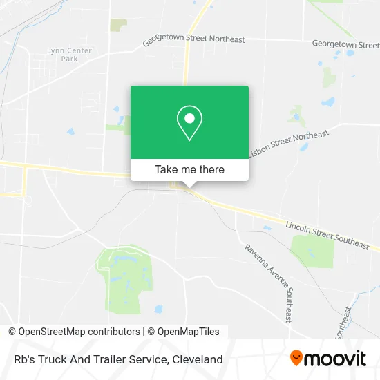 Rb's Truck And Trailer Service map