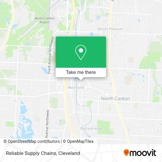 Reliable Supply Chains map