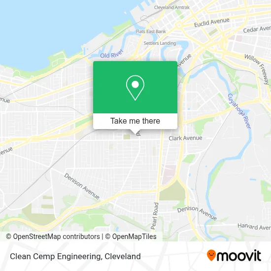 Clean Cemp Engineering map