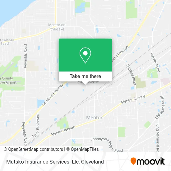 Mutsko Insurance Services, Llc map