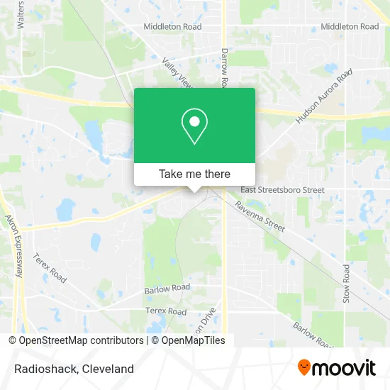 Radioshack map