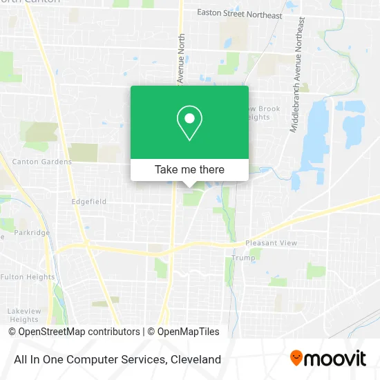 All In One Computer Services map