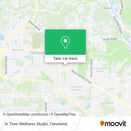 In Time Wellness Studio map