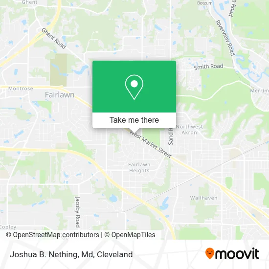 Joshua B. Nething, Md map