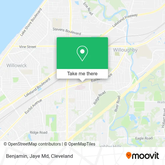 Benjamin, Jaye Md map