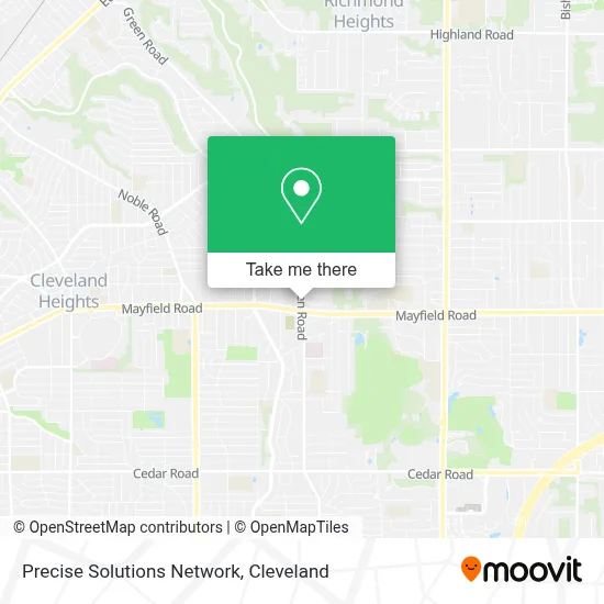 Precise Solutions Network map
