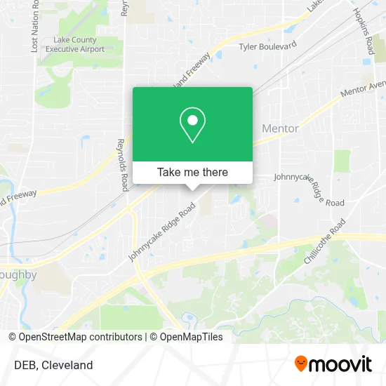 Deb map