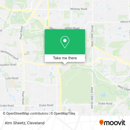 Atm Sheetz map
