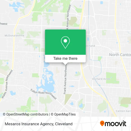 Mesaros Insurance Agency map
