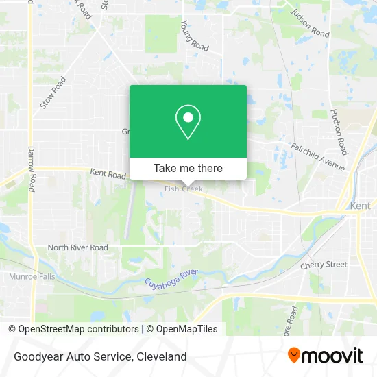 Goodyear Auto Service map