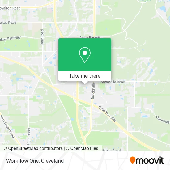 Workflow One map