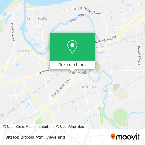 Bitstop Bitcoin Atm map