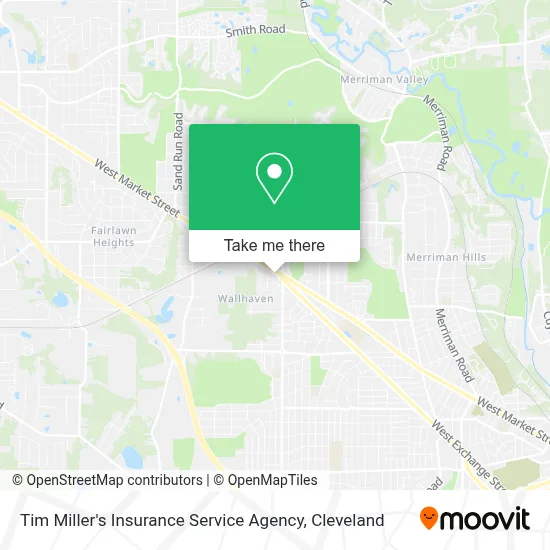 Tim Miller's Insurance Service Agency map