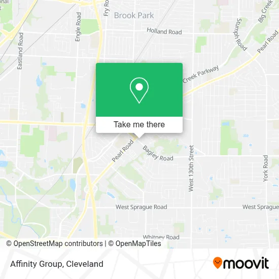 Affinity Group map