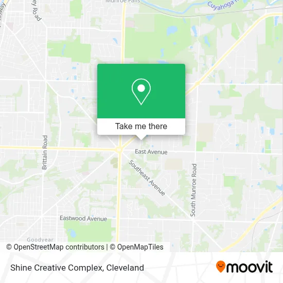 Shine Creative Complex map