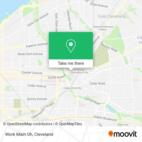 Work Main Uh map