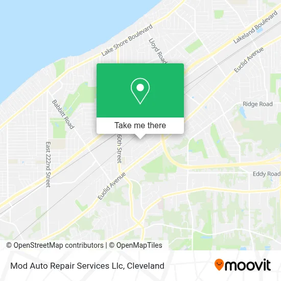 Mod Auto Repair Services Llc map