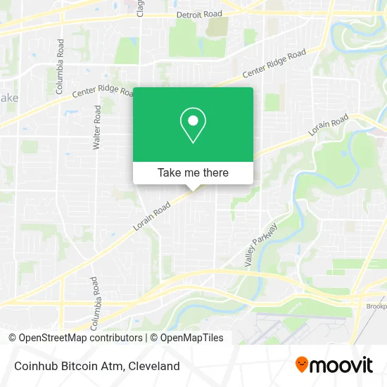 Coinhub Bitcoin Atm map