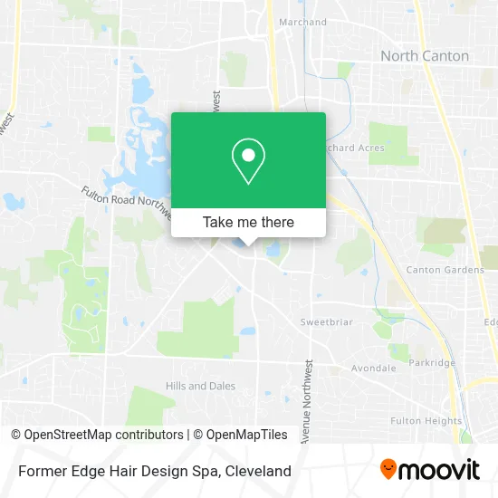 Former Edge Hair Design Spa map