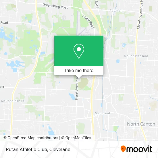 Rutan Athletic Club map