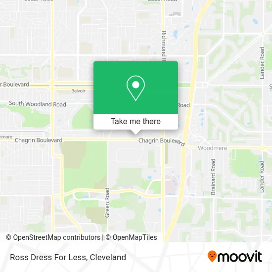 Ross Dress For Less map