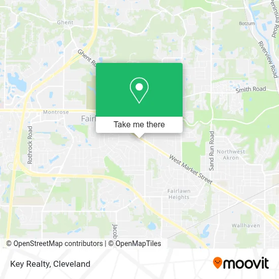 Key Realty map