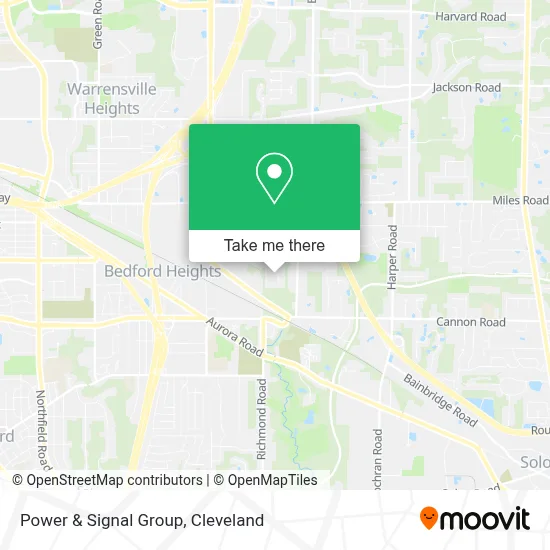Power & Signal Group map