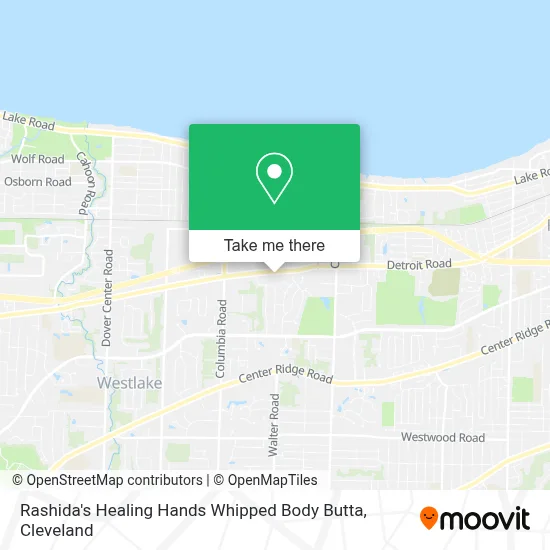 Rashida's Healing Hands Whipped Body Butta map