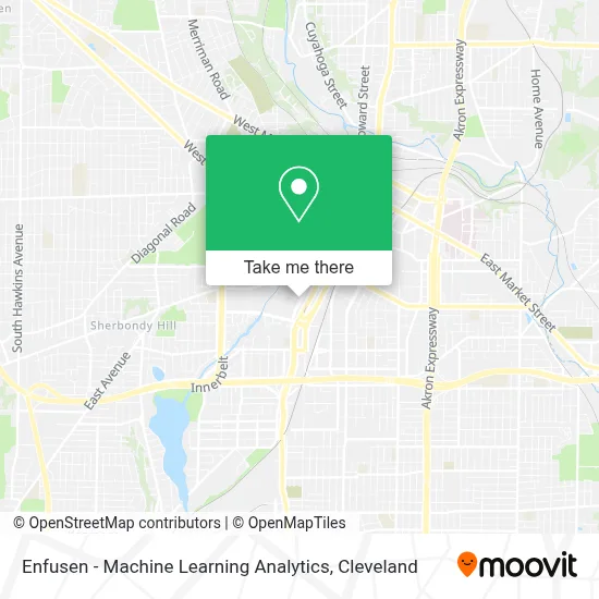 Enfusen - Machine Learning Analytics map