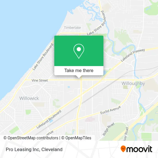 Pro Leasing Inc map