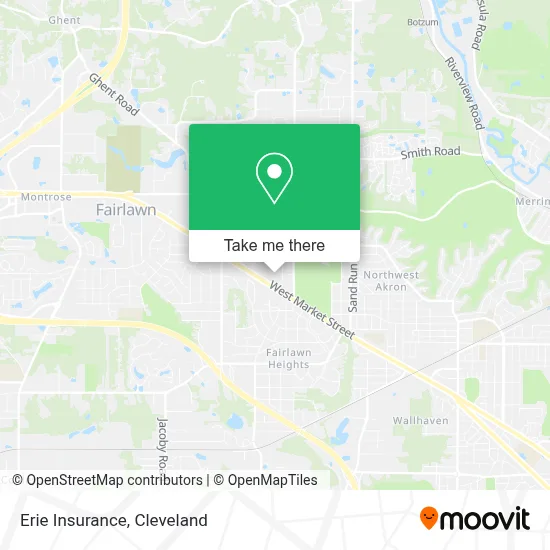 Erie Insurance map
