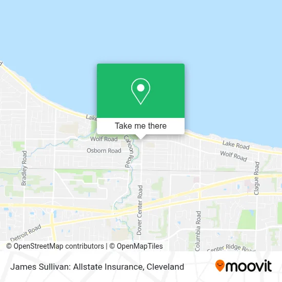 James Sullivan: Allstate Insurance map